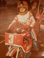 Joey Dunlop signed 10x8 photo. TT, UGP, Superbikes.
