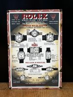 Watch Shop Enamel Sign.