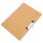 Sturdy Density Board Clipboard Khaki with Metal Clip for Versatile Use