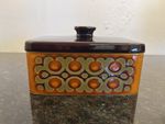 Vintage Hornsea Bronte Butter Dish with Lid 1972