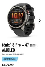 Garmin Fenix 8 Pro 47mm Multisport GPS Smartwatch