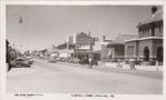 Australia SWAN HILL VIC Campbell Street real photo postcard c1950
