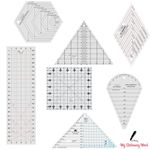 Quilting Ruler Quilters Craft Patchwork Square Rectangle Ruler Various Sizes!
