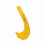 Curved Armhole Curve Ruler Acrylic Sewing Ruler Sturdy Measuring Template with