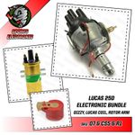 Powerspark Lucas 25D4 Electronic Distributor And Lucas DLB105 Gold Sport Coil