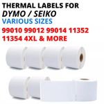 COMPATIBLE DYMO SEIKO SLP LABELS 99012 99014 11352 11354 4XL FOR LABELWRITER 450