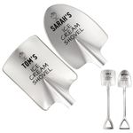 Personalised Stainless Steel Shovel Spoon Tea Coffee Dessert Ice Cream Scoop Set