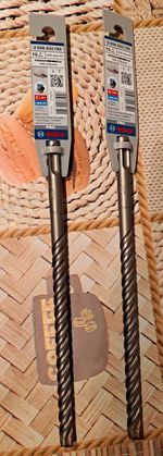 Bosch SDS plus-5X SDS-plus Carbide Drill Bit Set 10mm x 210mm 2pc