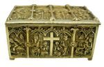 Reliquary Box with Stations of the Cross & Religious Scenes. Stunning....