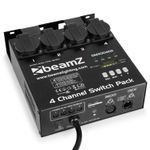 BeamZ DMX004DII 4 Channel Switch Pack