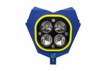 SHERCO LED Headlight Enduro MX Sherco 2012 to 2023 BLUE LIT ENDURO
