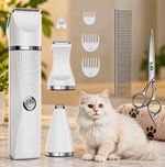 BAUTRIUM Pet Grooming Clipper Set USB Charging Waterproof YH-7702