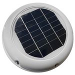 SOLAR 'HIGH POWERED' BOAT GREENHOUSE NARROWBOAT FAN VENTILATOR (SV-3L) caravan