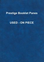 GB Prestige Booklet Panes Fine Used ex FDC - *ON PIECE*