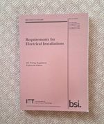 BSI BS 7671:2018 Electrical Installations Requirements (IET). Brown Edition