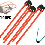 Slingshot Replacement Band Tubular Elastic Rubber Bands for Hunting Outdoor Game