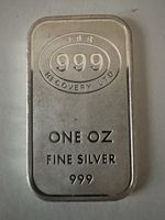 JBR Recovery Ltd .999 Fine Silver Bullion Bar 1 oz