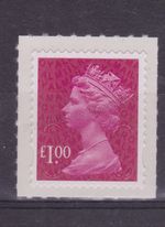 GB SG U2933 MNH MINT STAMP MACHIN DEFINITIVE £1 MAGENTA M11L MAIL