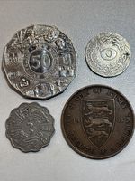 Job of 4x Collection Coins Uk and World Vintage Coins