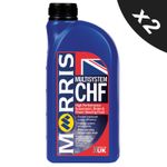 2x MORRIS CHF Synthetic Central Hydraulic Fluid Power Steering CHF11S CHF202 1L