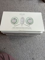 Brand New (used once) Elvie Stride Double Electric Wearable Breast Pump