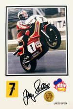 Barry Sheene Photo Display. Signed.