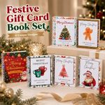 CHRISTMAS CARD GIFT BOOK COLLEGE SURVIVAL GIFT CARD BOOK SPIRAL BOUND CARD GIFT 