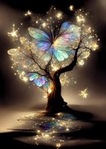 cdsnxore Diamond Art Kits for Adults, Glitter Tree 5D Diamond Painting Kits, 30