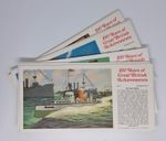 100 Years of Great British Achievements Large Cards Set of 24 issued by Typhoo