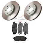 FITS NISSAN JUKE FRONT BRAKE DISCS & PADS SET 1.2 1.6 1.5 DCI 2010-2020 (280MM)
