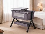 Baby Bedside Crib Sleeper Bassinet Safe Co-Sleeping Storage  Bag Easy install UK