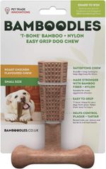Bamboodles T-Bone Dog Chew for the Most Even the Most Aggressive of Chewers