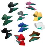 Plain Traditional Green Back Vet Bedding Fleece Size 4ft x 4ft (48in x 48in)