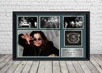 Ozzy Osbourne Signed Photo Poster Black Sabbath Autographed Memorabilia