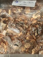 100 x 1p Coins 2017 One Penny Uncirculated Condition Free UK P&P QE2nd