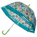 Minecraft Kids Transparent AOP Umbrella