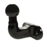 Maypole High Reach Tow Ball 50mm Hitch Black E Approved