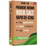 Brown Rock Salt Deicing Grit for Paths Driveways Road Gritting 10-100kg