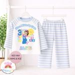 Miss Rachel Personalised Birthday Pyjamas | When I Wake Up Birthday Eve Pjs