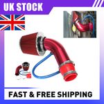 Car Cold Air Intake Filter Induction Pipe Kit Hose System Universal 3in 76mm UK
