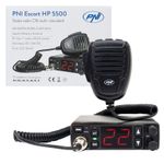 PNI Escort HP 5500 Multi Standard 12/24v AM/FM Mobile CB Radio UK 27/81 + EU