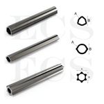 PTO Tubing Lemon Tri Wall Star Tube 1M Lengths