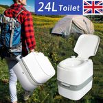 Portable Toilet Porta Potti Large 24L Caravan Motorhome Camping Camper Loo