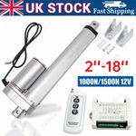 2''~18'' 1000/1500N Linear Actuator 12V Electric Motor With Bracket Door Opener