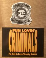 FUN LOVIN CRIMINALS Scooby Snacks postcards flyers