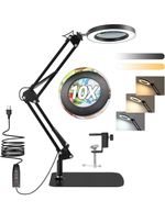 Magnifying Glass with Light and Stand-Magnifier Lamp for Reading & Close Work