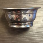 Falstaff Silver Plate Bowl. Made In England With Beaded Detail
