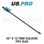 US PRO Tools 36" X 12.7MM Angled Pry Bar Fully Hardened 6867