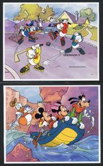 Grenada 1992 Disney Thrill Sports Scott# 2045-2046B RARE PRINTERS PROOF MINT XF