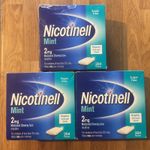 Nicotinell Mint 2mg Gum 612 Pieces Sugar Free Dated BBE 09/2026